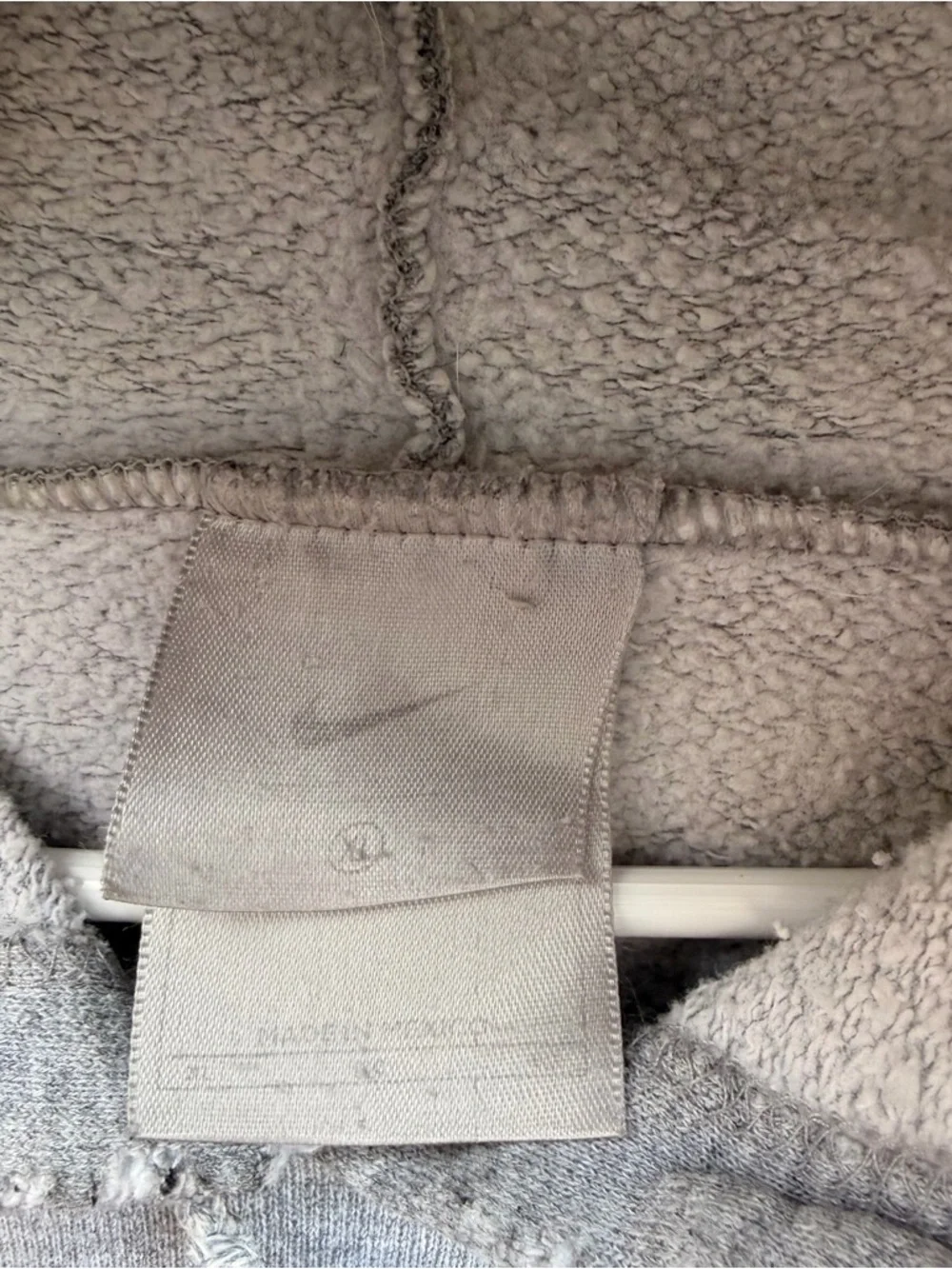 Vintage Nike Gray Center Swoosh Hoodie Size XL